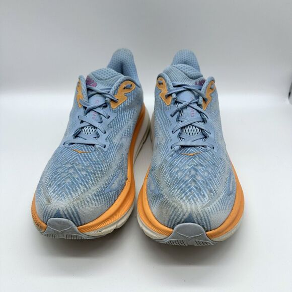 Hoka One One Womens Clifton 9 1127896 ABIW Blue Running Shoes Sneakers 10.5 B - Picture 3 of 7